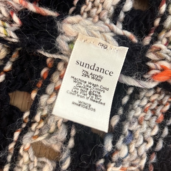 Sundance Long Cardigan Crochet Multicolor - Picture 3 of 4